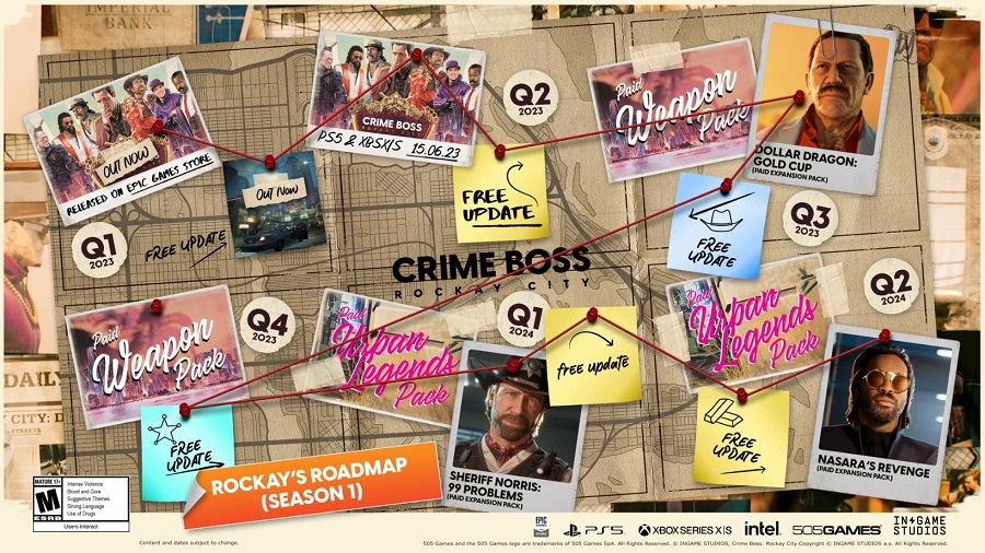 Les développeurs du jeu de tir Crime Boss : Rockay City ont révélé la date de sortie des versions pour consoles et publié un plan de développement à long terme pour le projet.-2