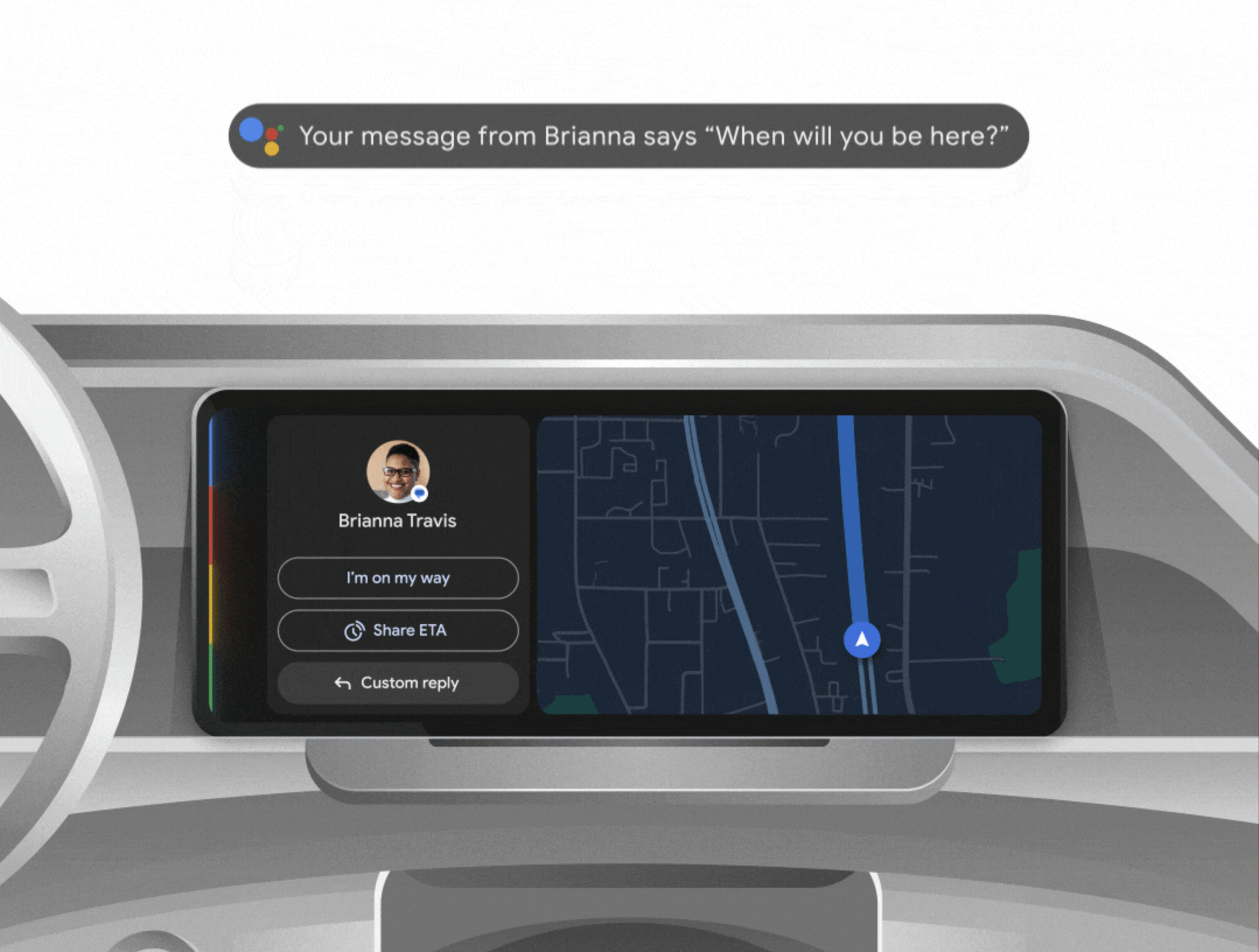 Google a intégré le chatbot Gemini dans l'application Messages et a ajouté la génération de résumés de texte basés sur l'IA à Android Auto.-2 Google a intégré le chatbot Gemini dans l'application Messages et a ajouté la génération de résumés de texte basés sur l'IA à Android Auto.-2