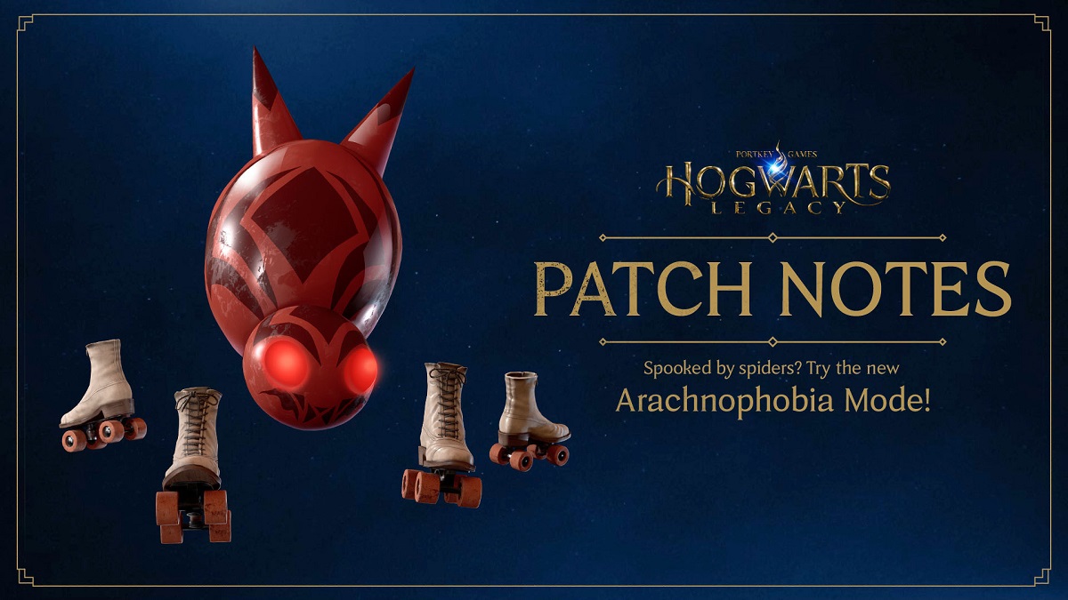 Les araignées ne font plus peur : Hogwarts Legacy reçoit un patch qui corrige des bugs et introduit un mode spécial pour les joueurs arachnophobes. Les araignées ne font plus peur : Hogwarts Legacy reçoit un patch qui corrige des bugs et introduit un mode spécial pour les joueurs arachnophobes.
