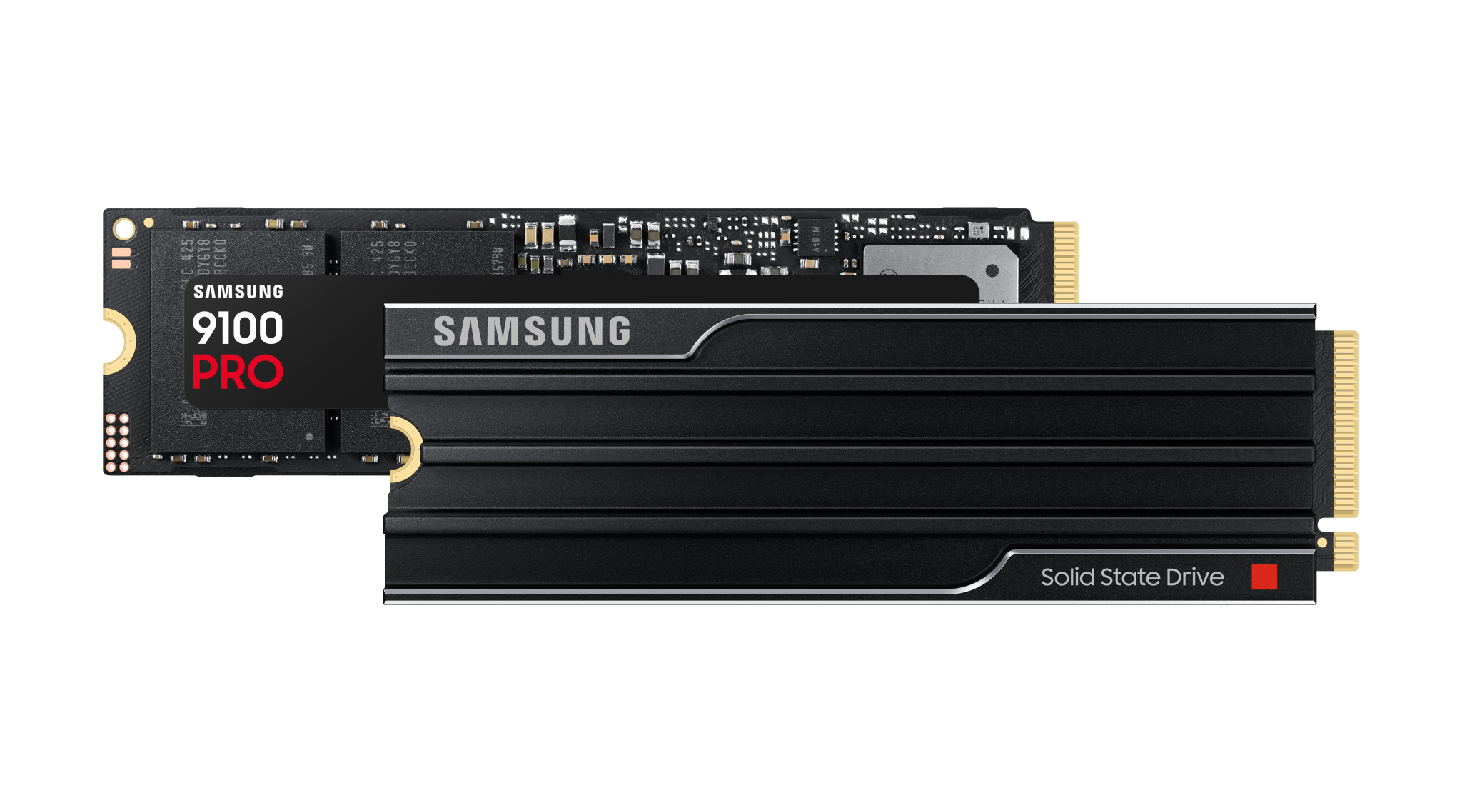 Samsung 9100 Pro SSD sans dissipateur thermique Samsung 9100 Pro SSD sans dissipateur thermique