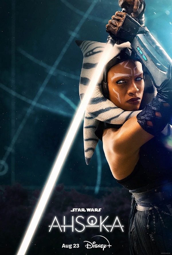 Disney et Lucasfilm ont dévoilé une nouvelle bande-annonce pour Ahsoka, une série télévisée basée sur l'univers de Star Wars. Elle sera diffusée pour la première fois le mois prochain-2