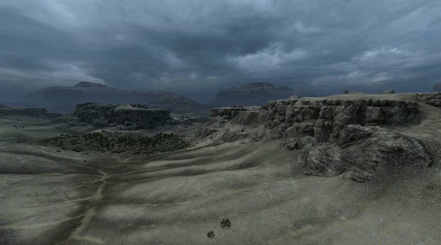 Les premières captures d'écran de Total War : Pharaoh montrent la majestueuse cité de l'Égypte ancienne et le spectaculaire paysage désertique sablonneux.-7