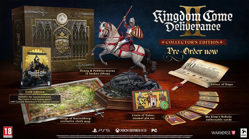Warhorse Studios a dévoilé une édition collector de l'ambitieux RPG médiéval Kingdom Come : Deliverance 2-2