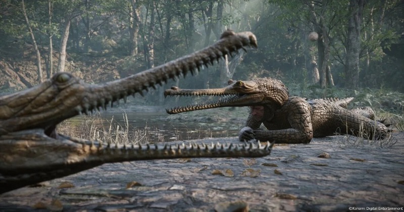Capture d'écran du costume de crocodile