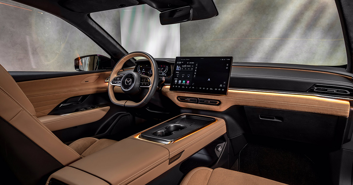 Intérieur de la Mazda6e Intérieur de la Mazda6e