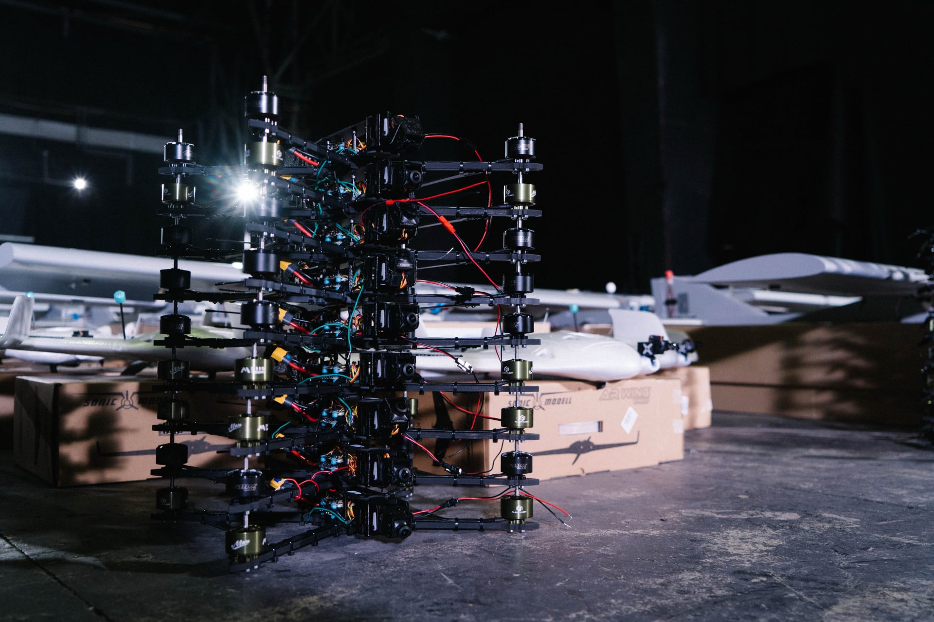 Drone d'entraînement et de combat