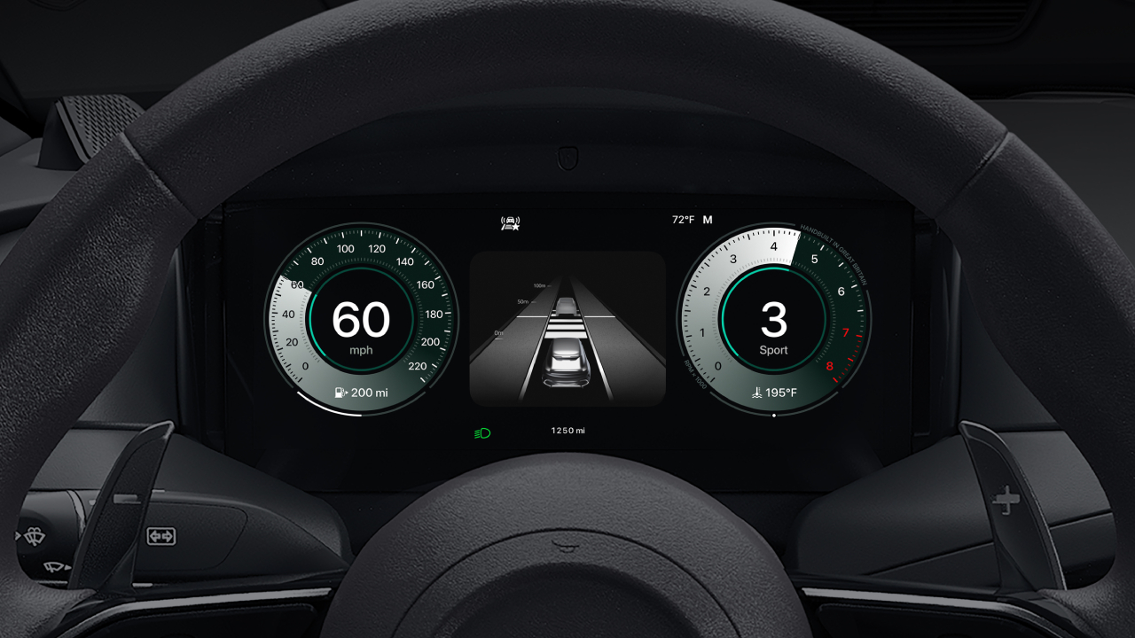 Tableau de bord CarPlay Ultra avec fonction ADAS Tableau de bord CarPlay Ultra avec fonction ADAS
