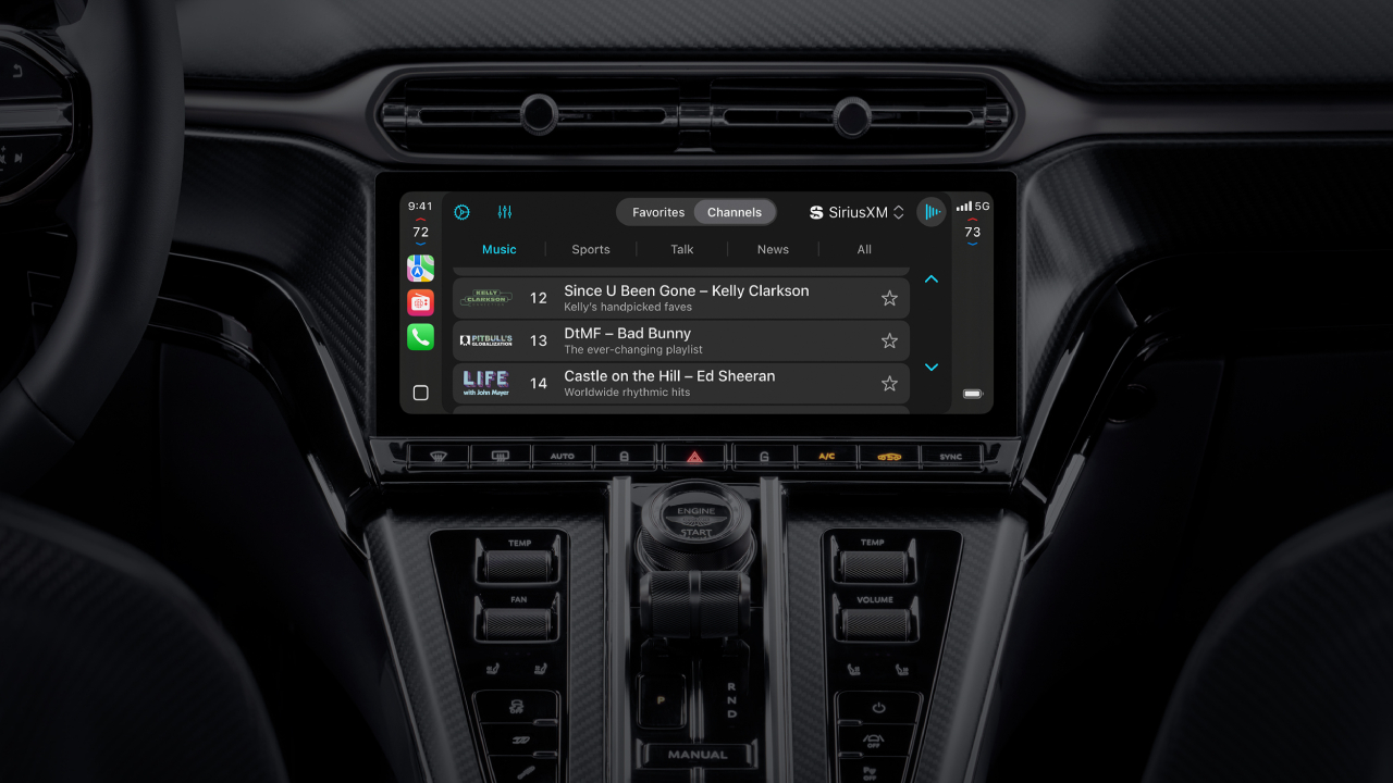 Tableau de bord CarPlay Ultra avec radio Tableau de bord CarPlay Ultra avec radio
