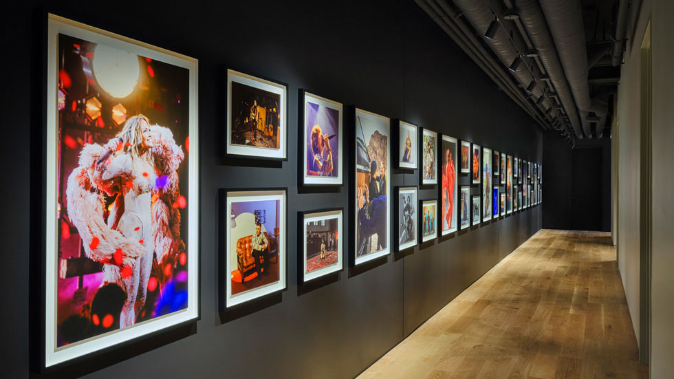 L'intérieur du studio Apple Music L'intérieur du studio Apple Music