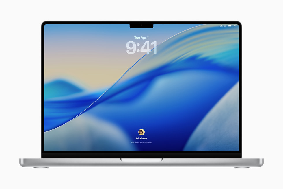 macOS Tahoe 26 - Écran de verrouillage macOS Tahoe 26 - Écran de verrouillage