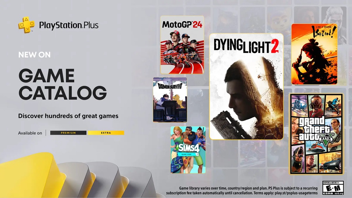 GTA V, Dying Light 2 et Chivalry 2 seront inclus dans la sélection de jeux de novembre pour les abonnés PlayStation Plus Extra et Premium. GTA V, Dying Light 2 et Chivalry 2 seront inclus dans la sélection de jeux de novembre pour les abonnés PlayStation Plus Extra et Premium.