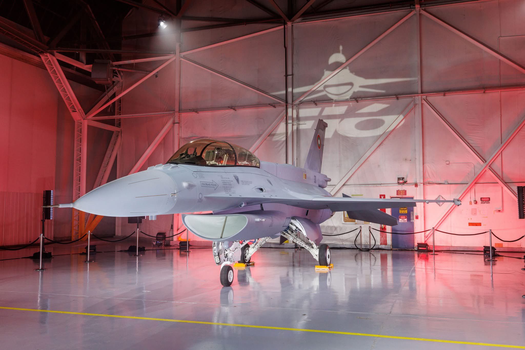 Le premier F-16 Block 70 bulgare