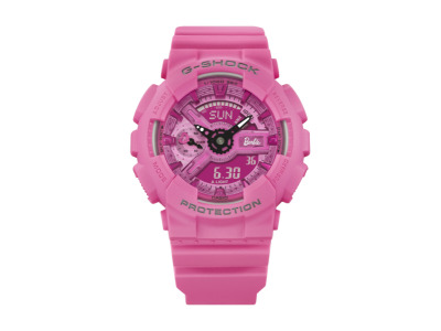 La montre Casio G-Shock GMA-S110BE-4A est attendue en février. Illustration : Casio