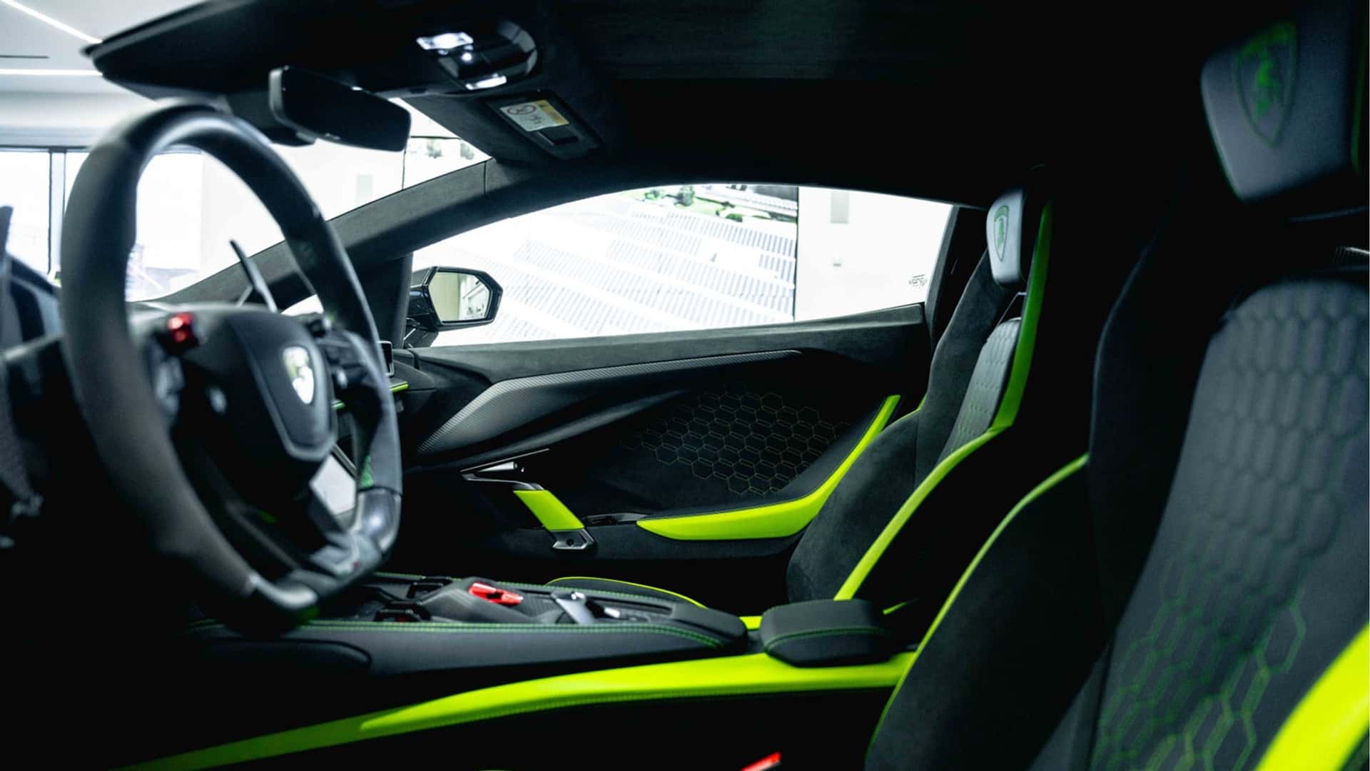 Intérieur de Lamborghini Revuelto Intérieur de Lamborghini Revuelto