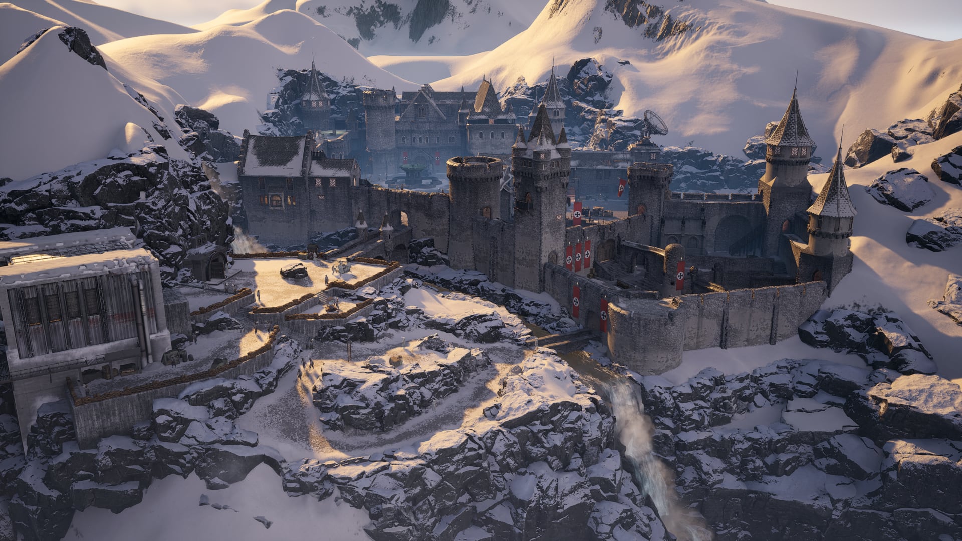 Une scène du jeu Commandos : Origins Une scène du jeu Commandos : Origins