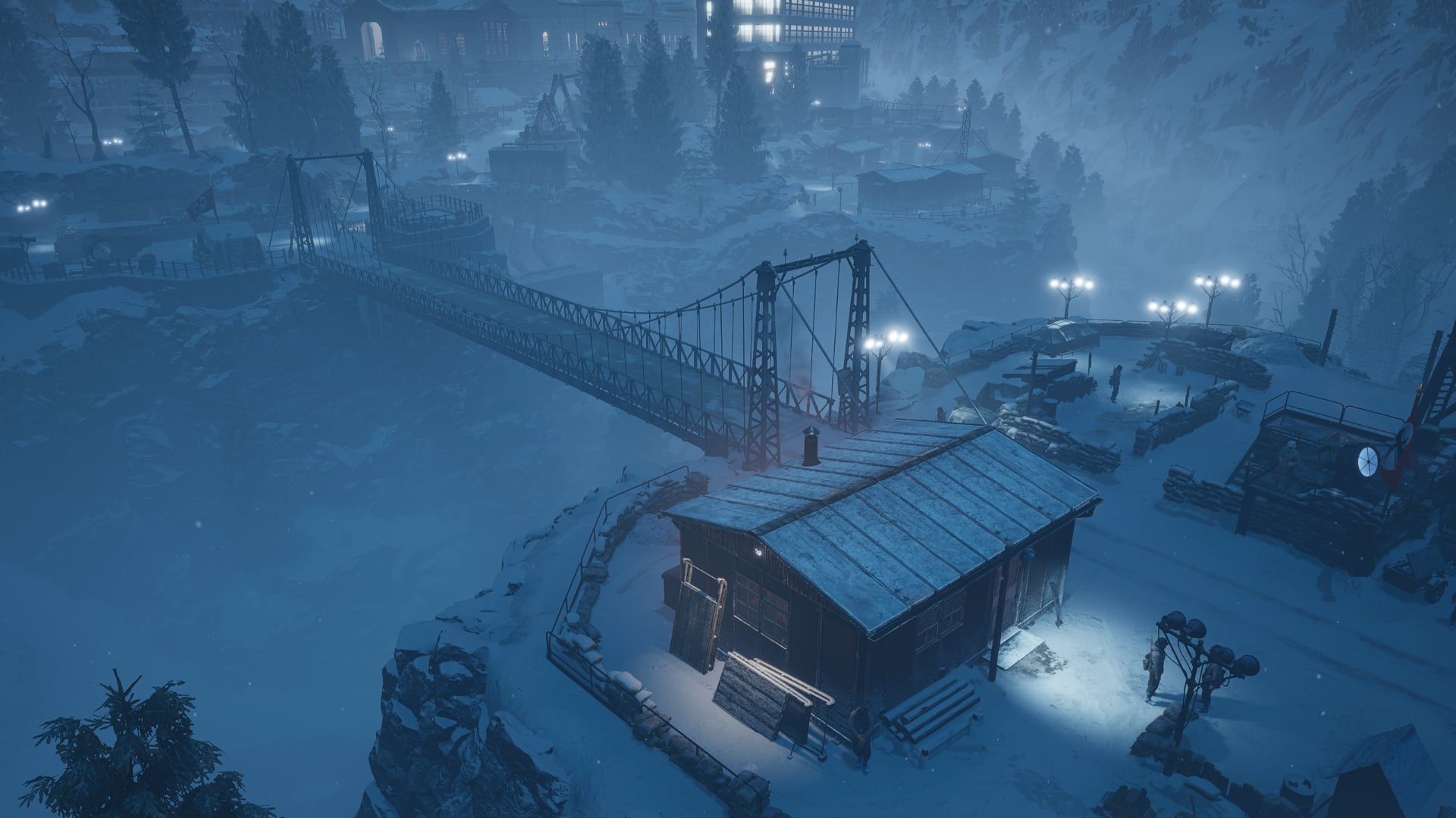 Une scène du jeu Commandos : Origins Une scène du jeu Commandos : Origins
