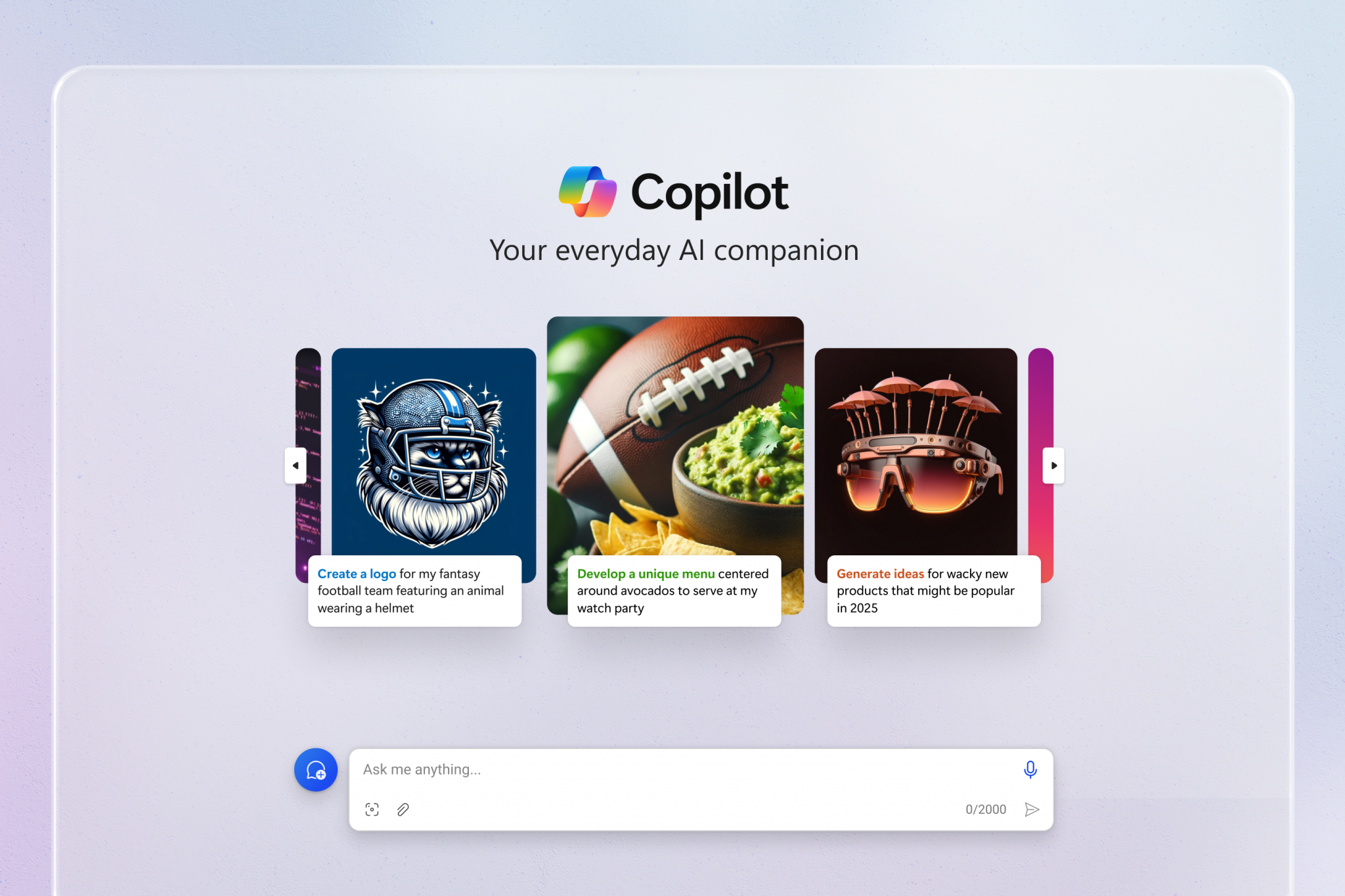 Microsoft a mis à jour le design et les fonctionnalités du chatbot Copilot Microsoft a mis à jour le design et les fonctionnalités du chatbot Copilot