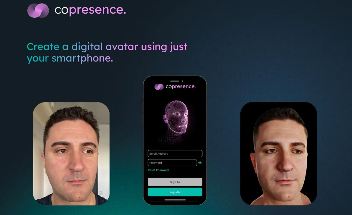 Copresence lève 6 millions de dollars pour une plateforme d'IA permettant de créer des avatars en 3D