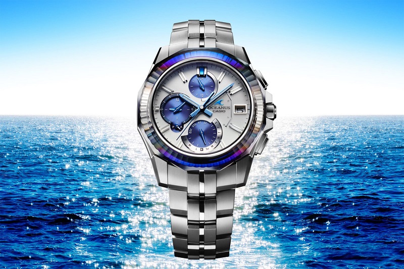 Casio Oceanus Manta OCW-S6000PB-7A - Modèle de montre premium Casio Oceanus Manta OCW-S6000PB-7A - Modèle de montre premium