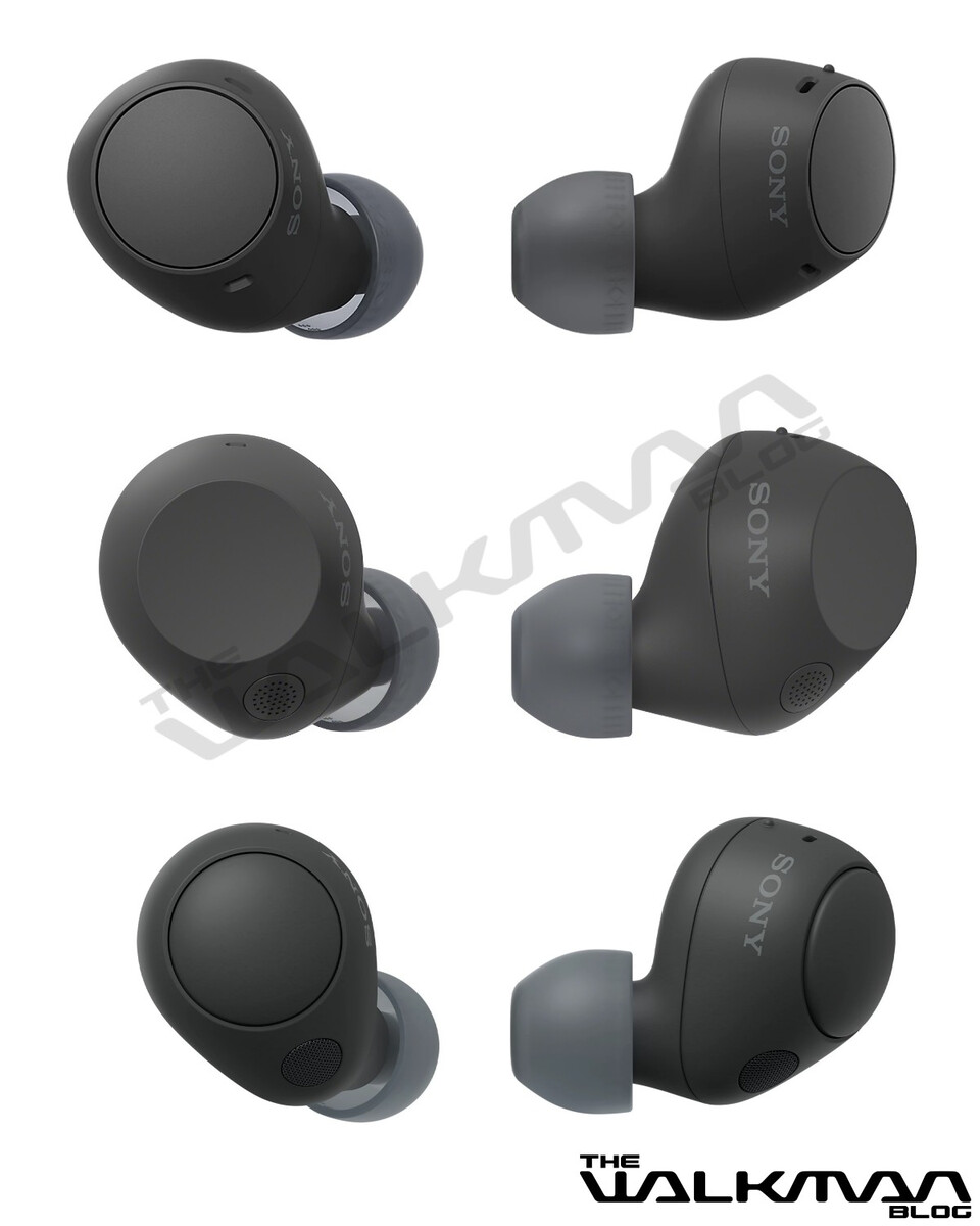 Vue inférieure du casque sans fil Sony WF-C710N Vue inférieure du casque sans fil Sony WF-C710N