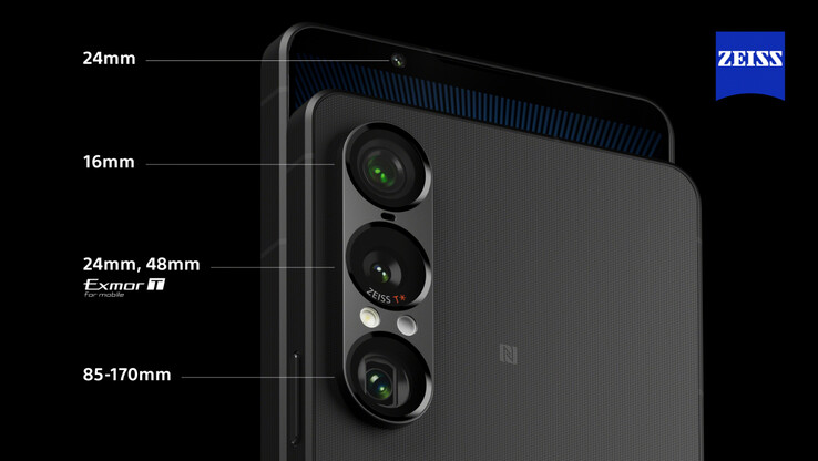 Les caméras Sony Xperia 1 VII. Illustration : Sony