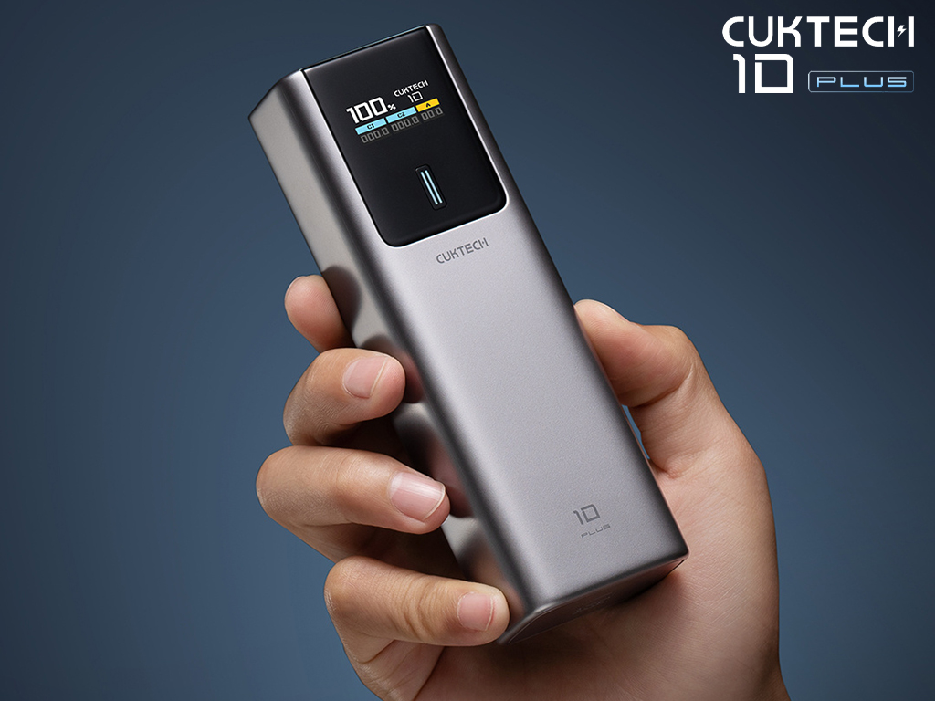 Présentation du nouveau modèle de power bank Cuktech 10 Plus Présentation du nouveau modèle de power bank Cuktech 10 Plus