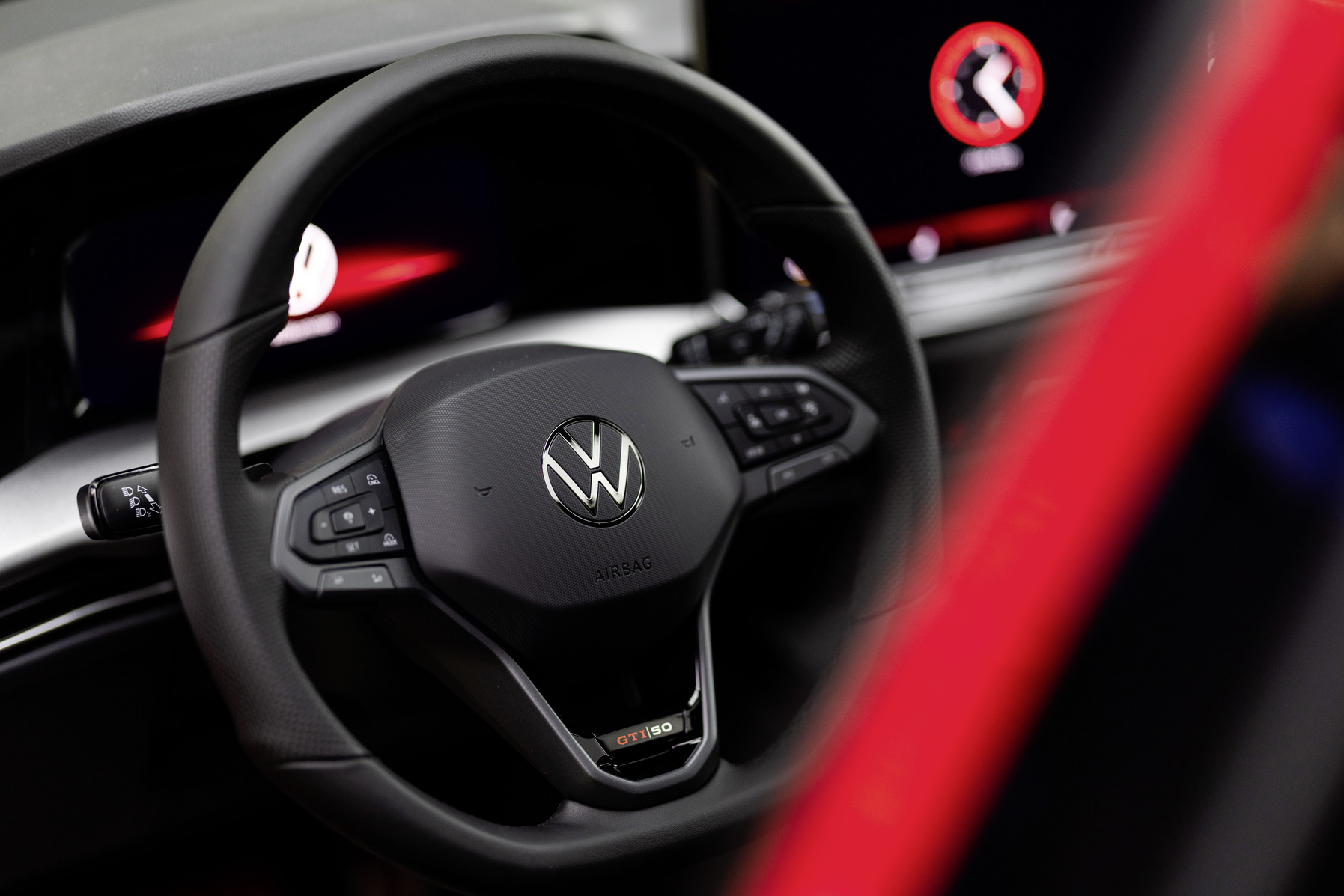 Vue arrière de la Golf GTI Édition 50 Vue arrière de la Golf GTI Édition 50