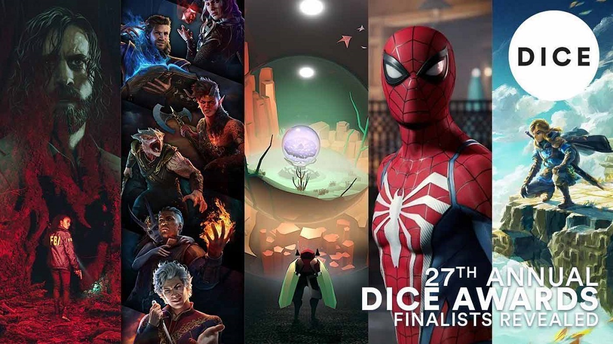 Le jury des DICE Awards a publié la liste finale des prétendants aux meilleurs jeux de 2023 dans 22 catégories