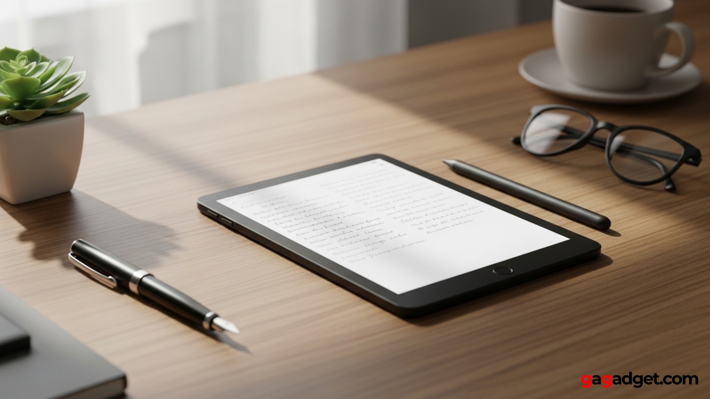 dispositif de prise de notes sans papier