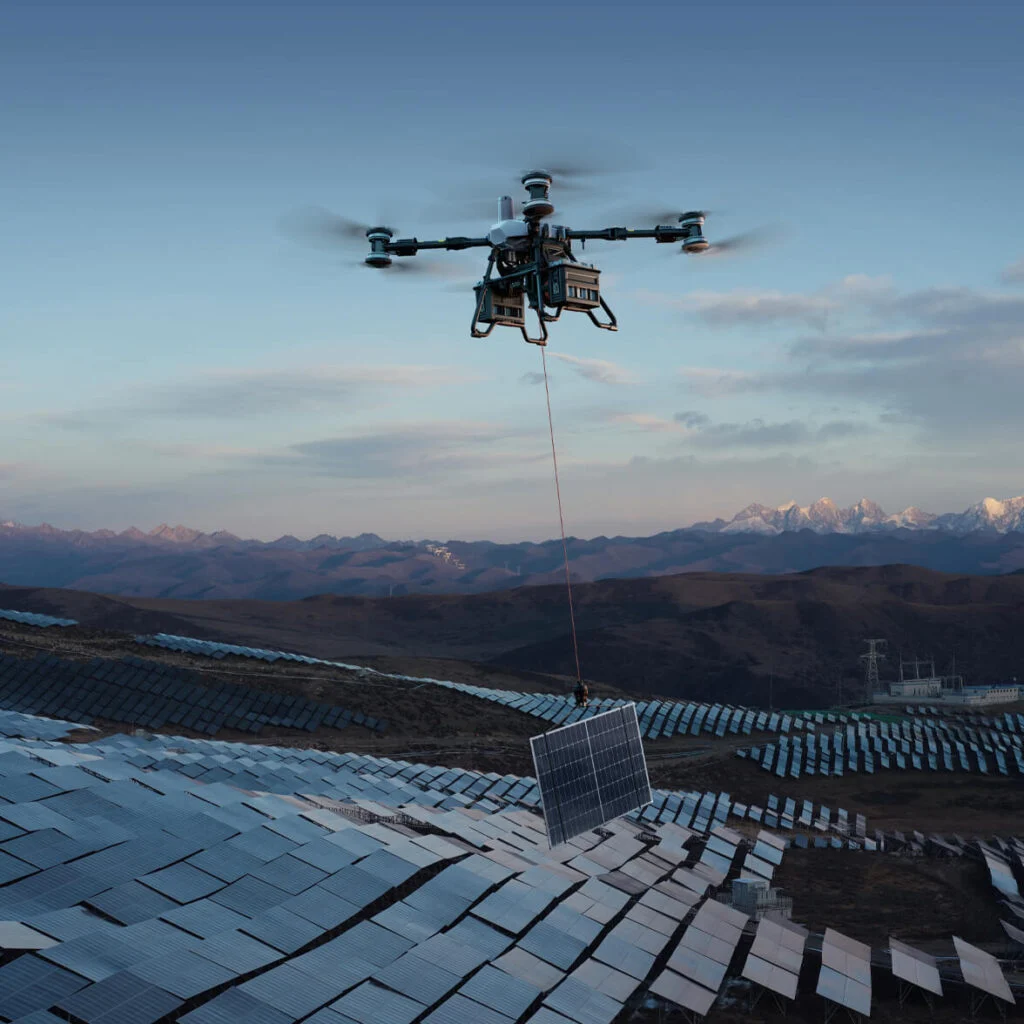 DJI FlyCart 100 au sol