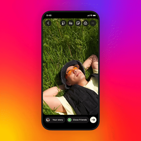 Instagram lance un outil d'édition d'arrière-plan d'image alimenté par l'IA-2