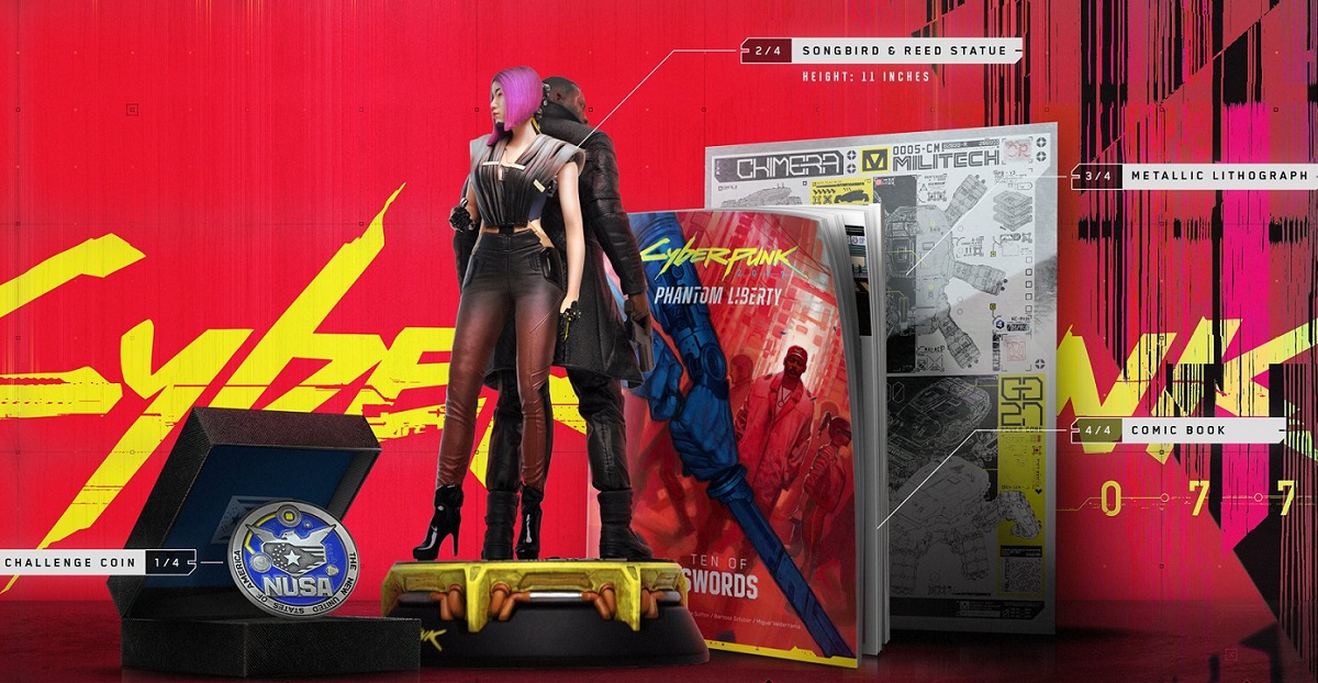 La Secret Agent Gear Collection est un rêve pour les fans ! CD Projekt annonce le pack d'extension à collectionner Phantom Liberty pour Cyberpunk 2077