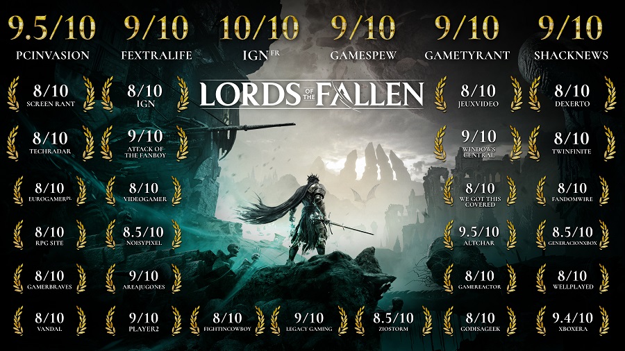 La sortie de l'ambitieux action-RPG Lords of the Fallen a eu lieu. Le jeu reçoit des critiques controversées, mais il est populaire-2