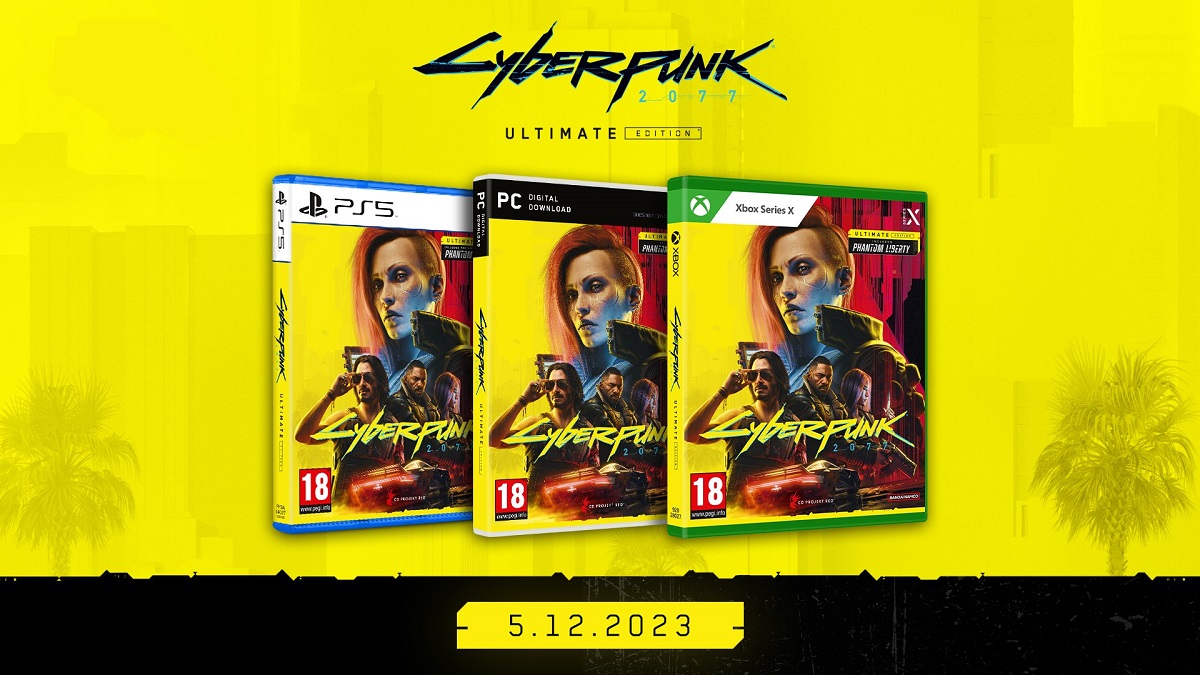 CD Projekt a officiellement dévoilé l'édition Ultimate de Cyberpunk 2077 ainsi que sa date de sortie. CD Projekt a officiellement dévoilé l'édition Ultimate de Cyberpunk 2077 ainsi que sa date de sortie.