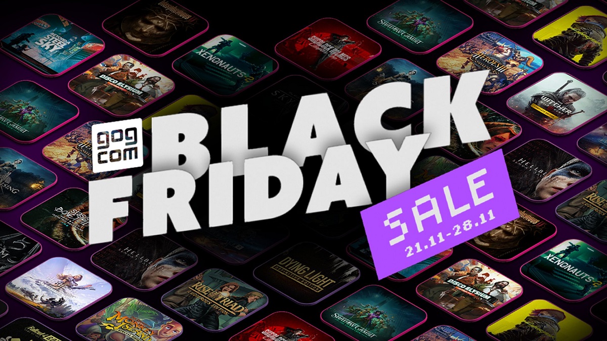 6000 jeux avec des réductions allant jusqu'à 95% - Le Black Friday a commencé chez GOG 6000 jeux avec des réductions allant jusqu'à 95% - Le Black Friday a commencé chez GOG