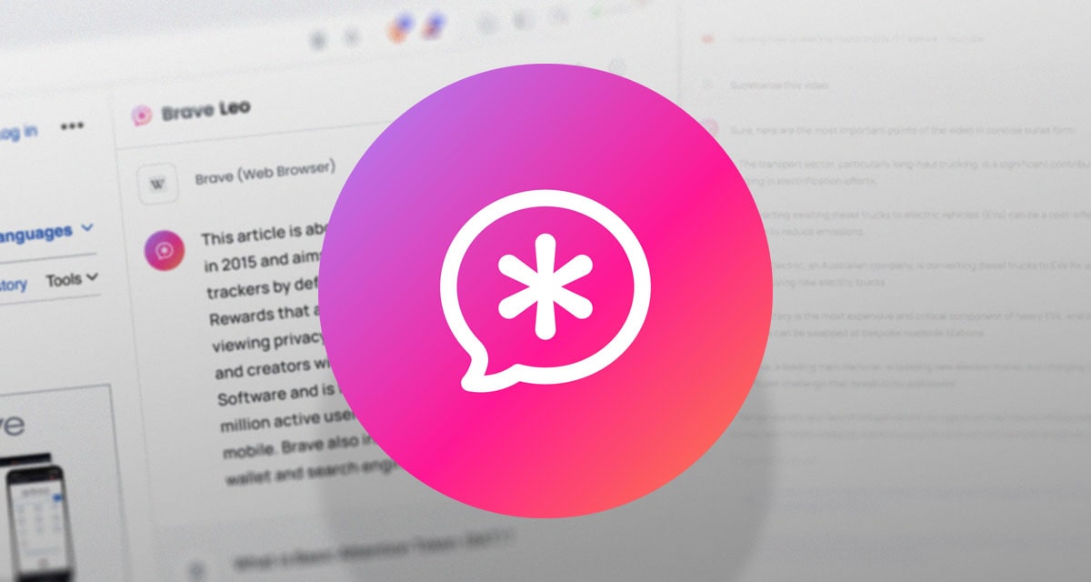 Brave lance son propre chatbot d'IA anonyme appelé Leo Brave lance son propre chatbot d'IA anonyme appelé Leo