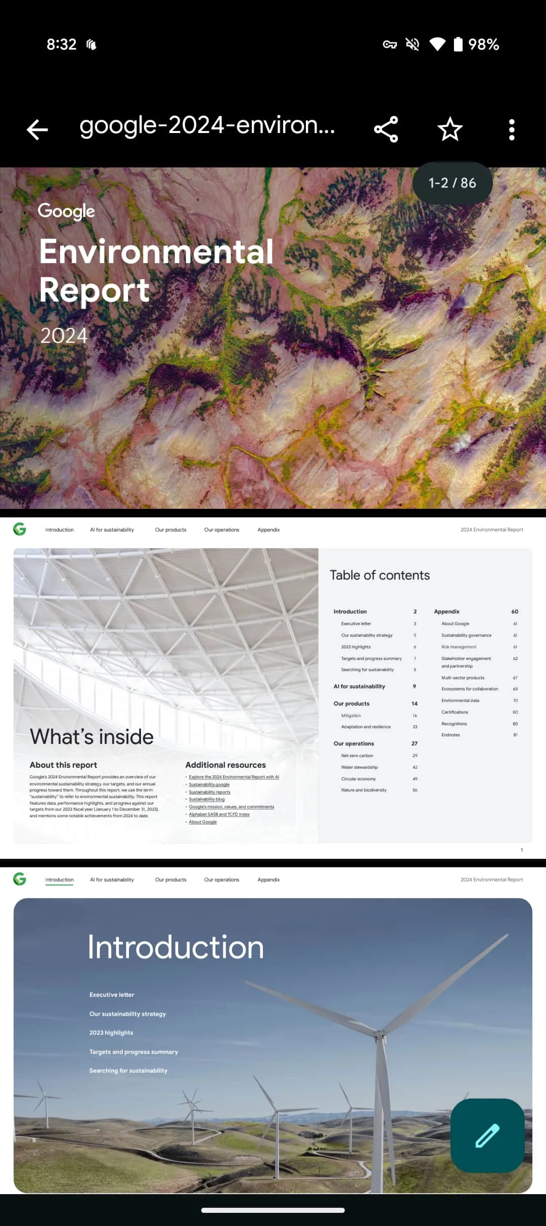 Visionneuse PDF dans l'application Google Files Visionneuse PDF dans l'application Google Files