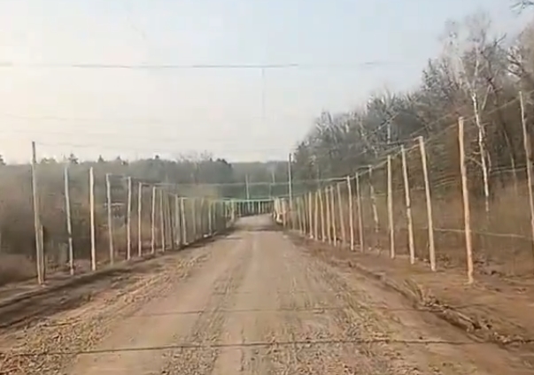Tunnel ukrainien anti-drones