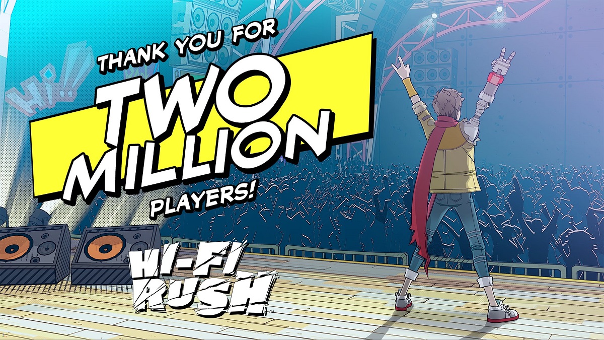 Le jeu d'action rythmique Hi-Fi Rush a attiré 2 millions de joueurs en un mois seulement ! Les développeurs tiennent à remercier tout le monde pour leur soutien. Le jeu d'action rythmique Hi-Fi Rush a attiré 2 millions de joueurs en un mois seulement ! Les développeurs tiennent à remercier tout le monde pour leur soutien.