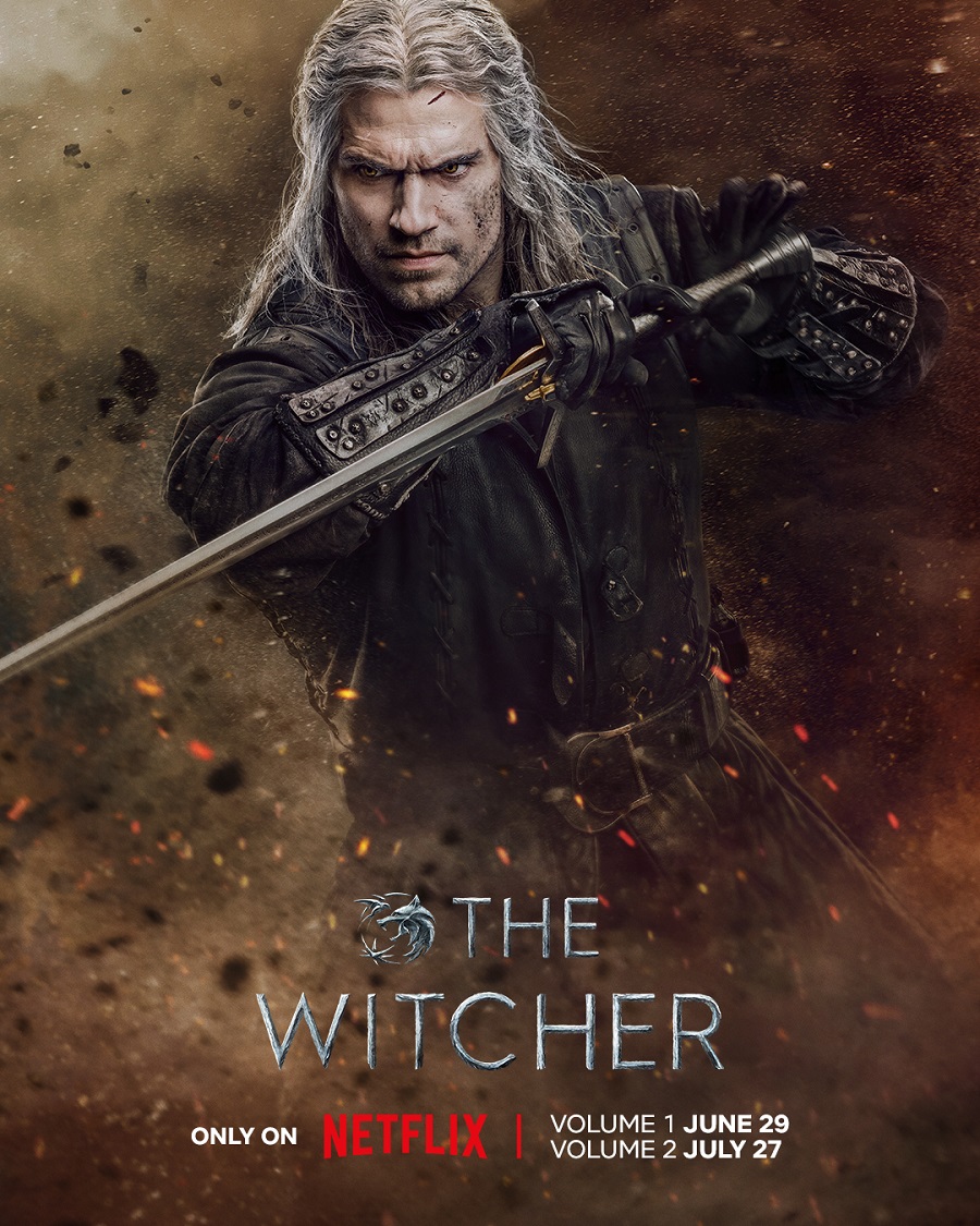 Netflix a publié quatre affiches colorées montrant les principaux personnages de la troisième saison de la série The Witcher et a rappelé aux téléspectateurs que la bande-annonce sera diffusée le 8 juin.-5