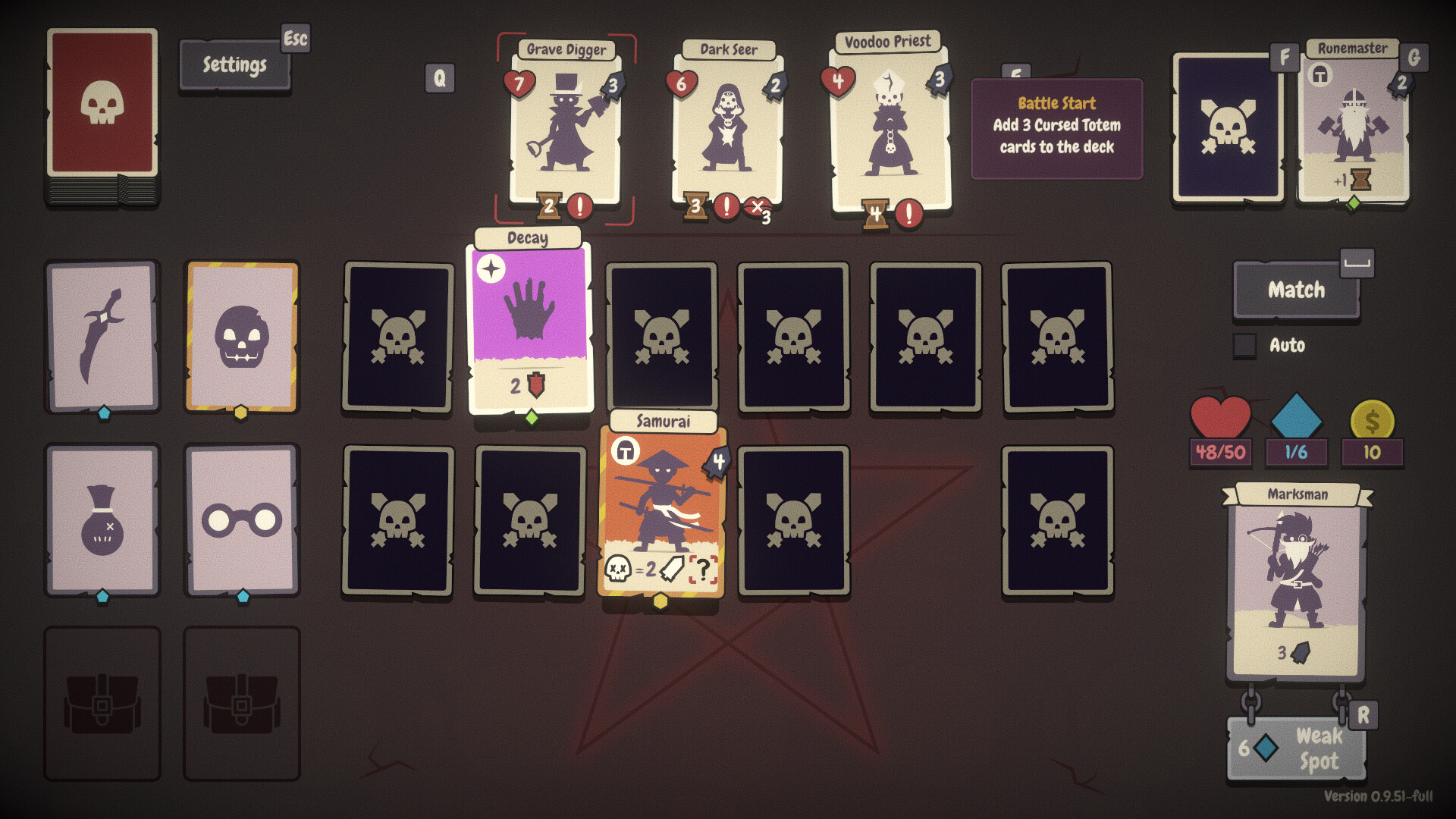 Gameplay du jeu Pairs Perils 2