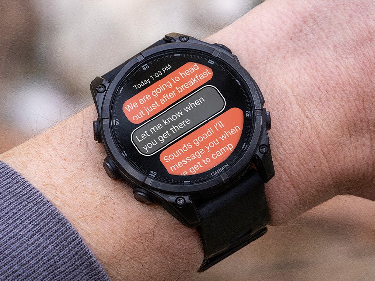Nouveau clavier QWERTY sur la Garmin Fenix 8 Nouveau clavier QWERTY sur la Garmin Fenix 8
