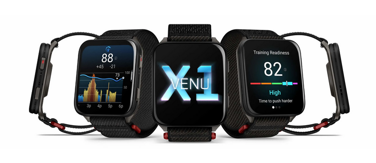 Garmin Venu X1 - un nouveau modèle de montre connectée premium