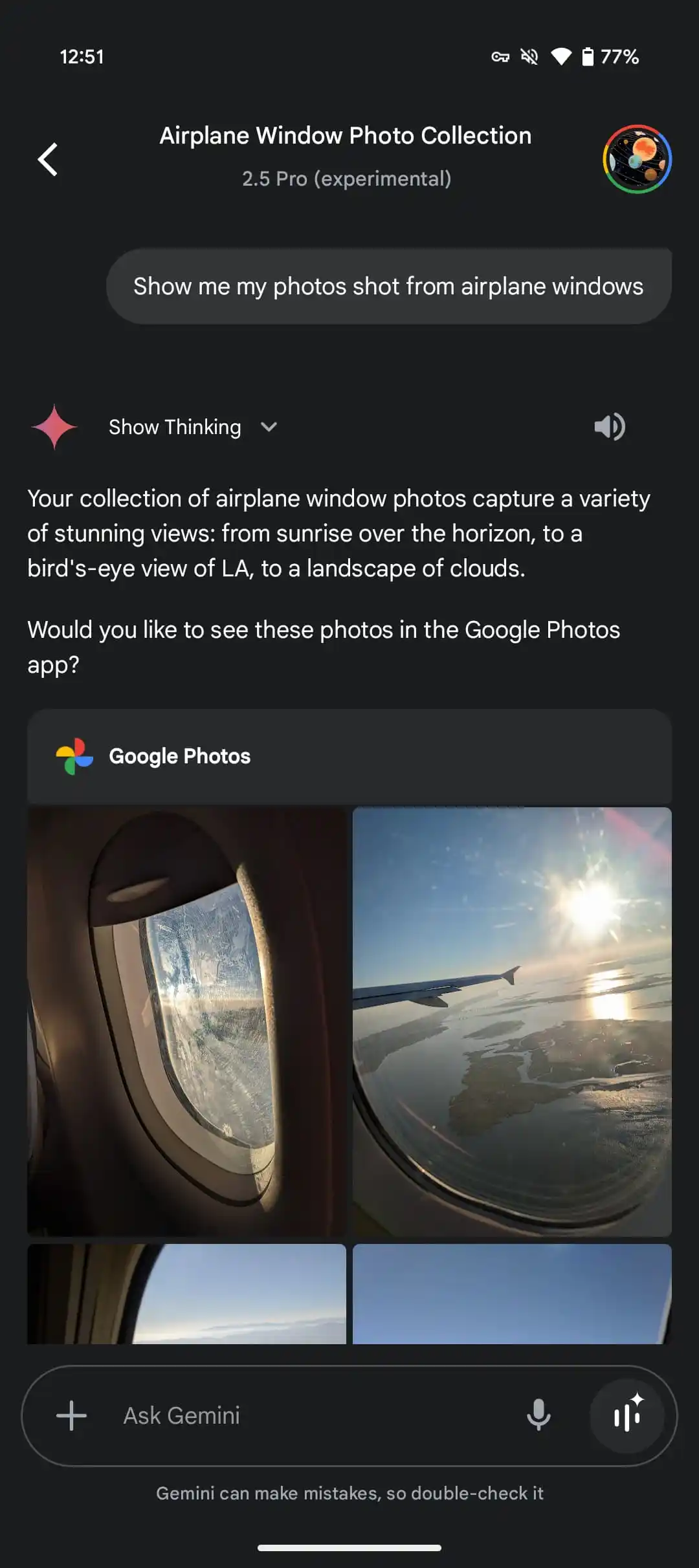 Image de l'intégration de Gemini avec Google Photos 4