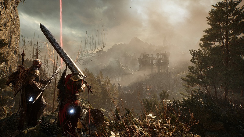 Mode coopératif Illustration du mode coopératif dans Lords of the Fallen