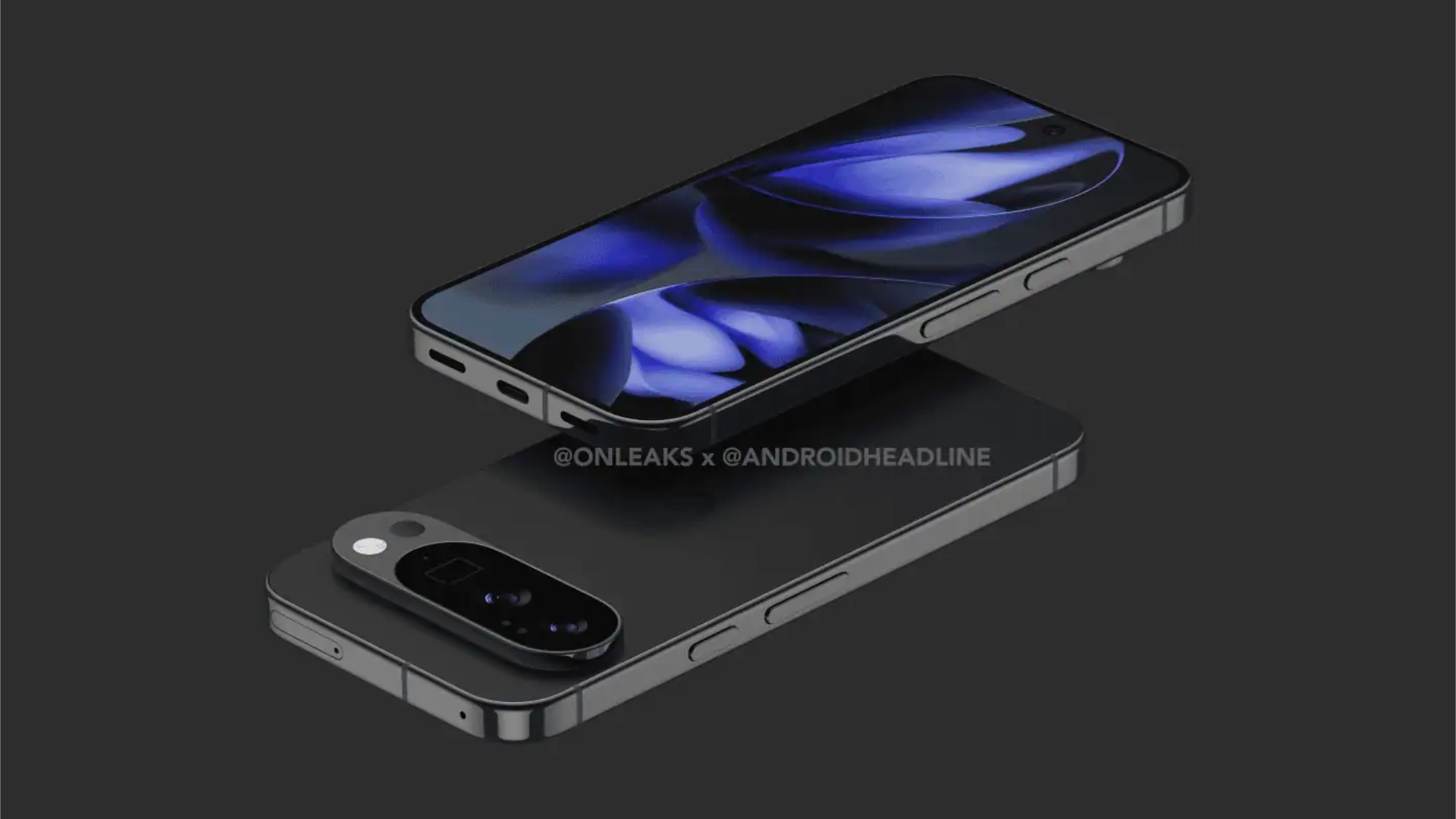 Concept Google Pixel 10 Pro en noir