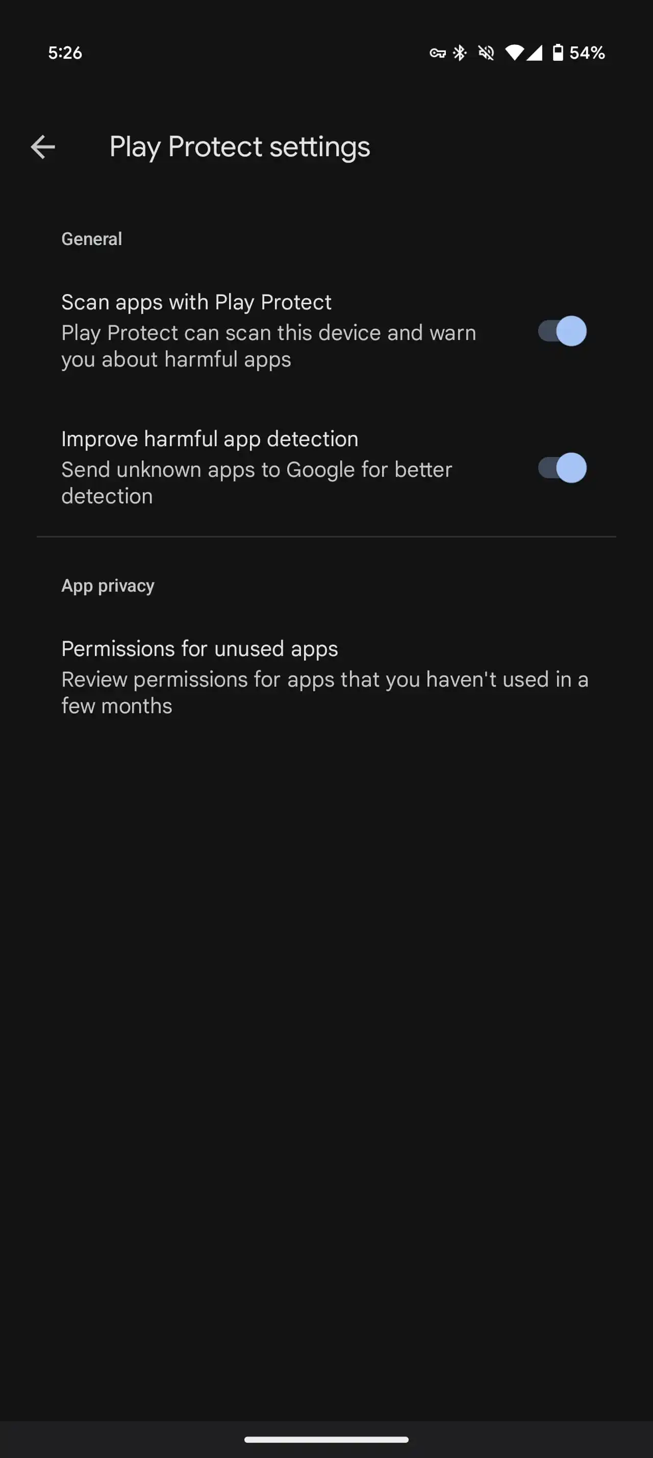 Google Play Protect pendant les appels