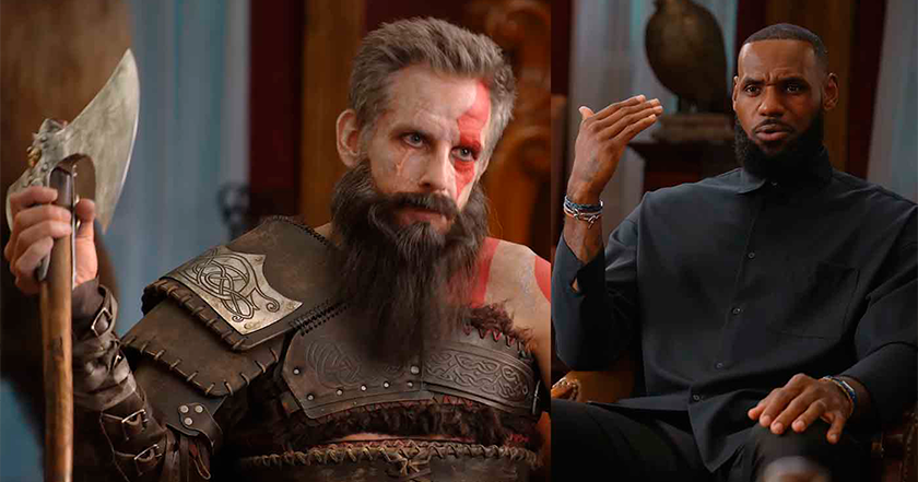 LeBron James, John Travolta et Ben Stiller parlent des relations parents-enfants dans la vidéo de promotion de God of War : Ragnarok LeBron James, John Travolta et Ben Stiller parlent des relations parents-enfants dans la vidéo de promotion de God of War : Ragnarok