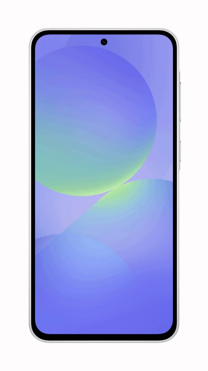 Samsung Galaxy A36 Renderer - Vue de face Samsung Galaxy A36 Renderer - Vue de face
