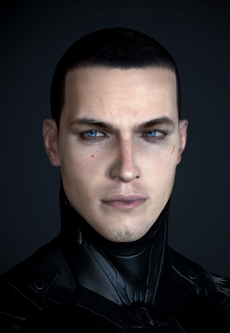 Concept art de Bruce Wayne senior Concept art de Bruce Wayne senior